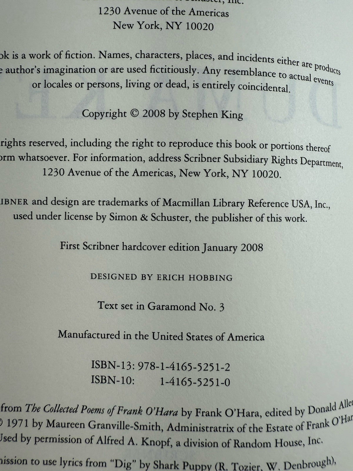 Duma Key by Stephen King (2008, Hardcover) First Scribner Edition with Slipcover