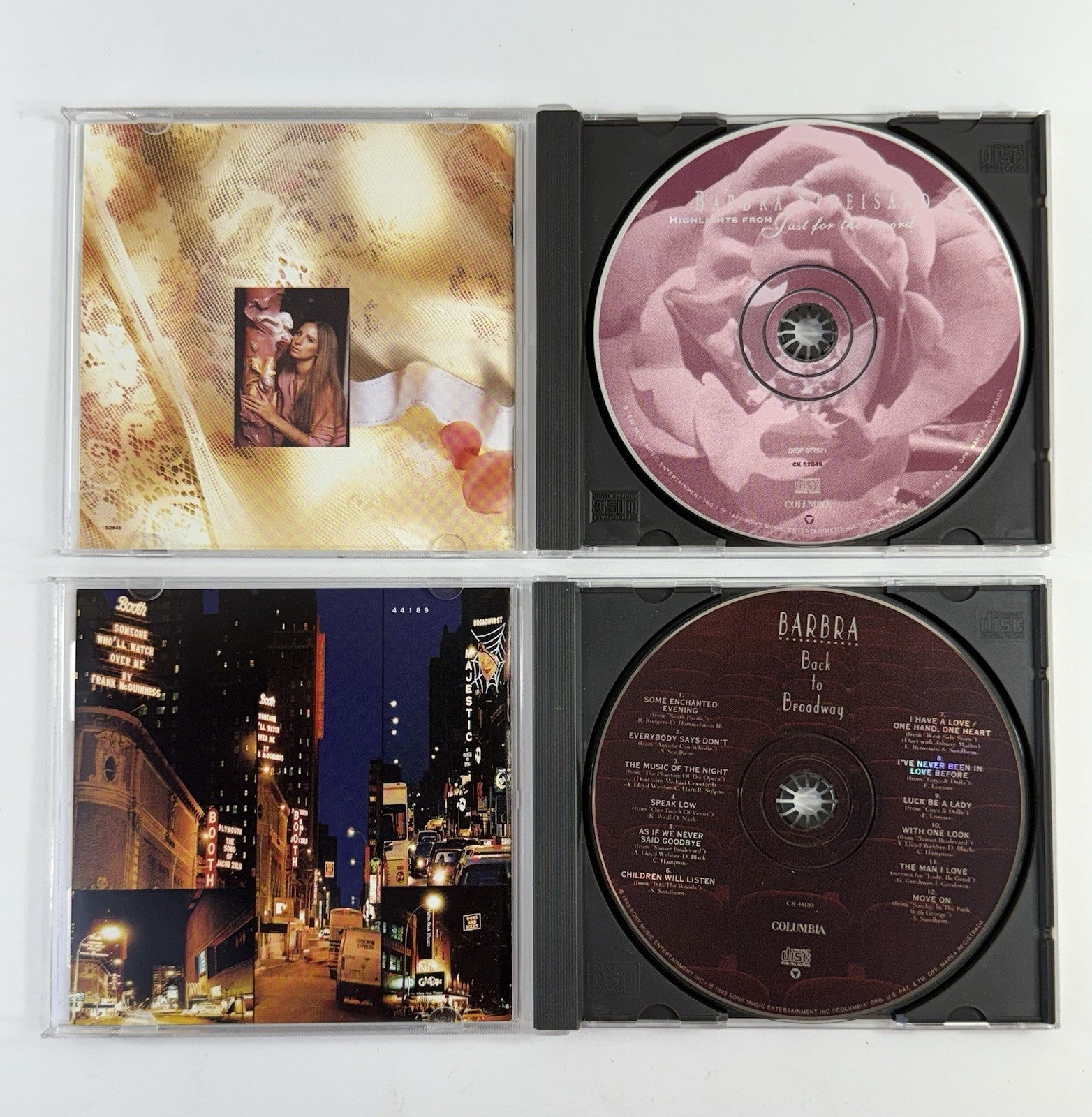 Back to Broadway by Barbra Streisand (CD Bundle) The Concert, Higher Ground +5