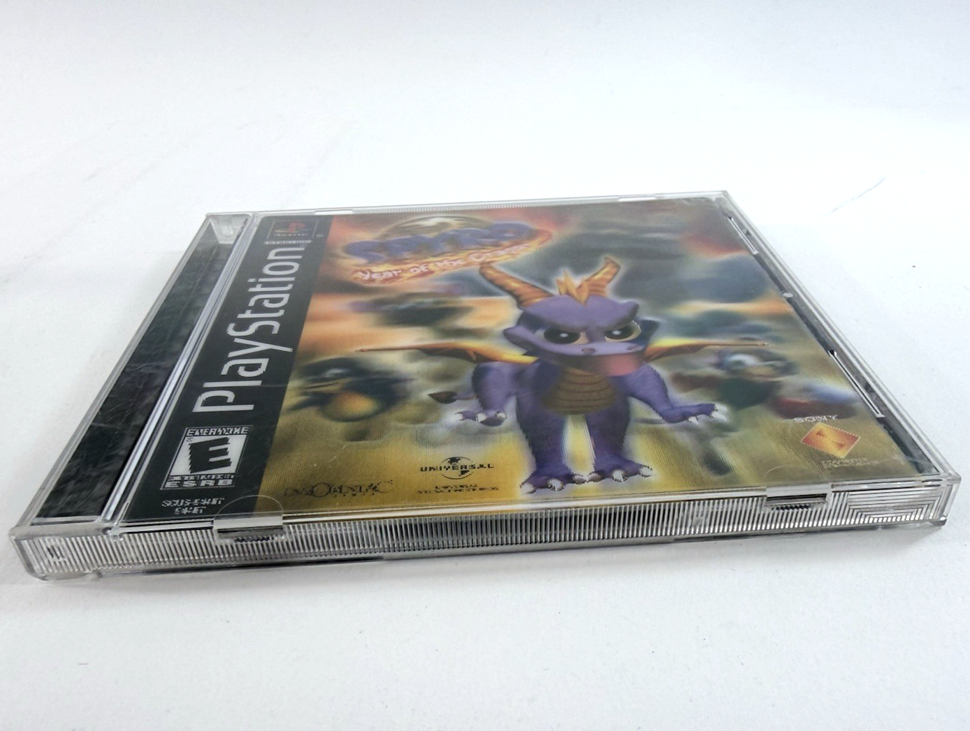 Spyro: Year of the Dragon (PlayStation, 2000) Game Case Manual Limited 3D Insert