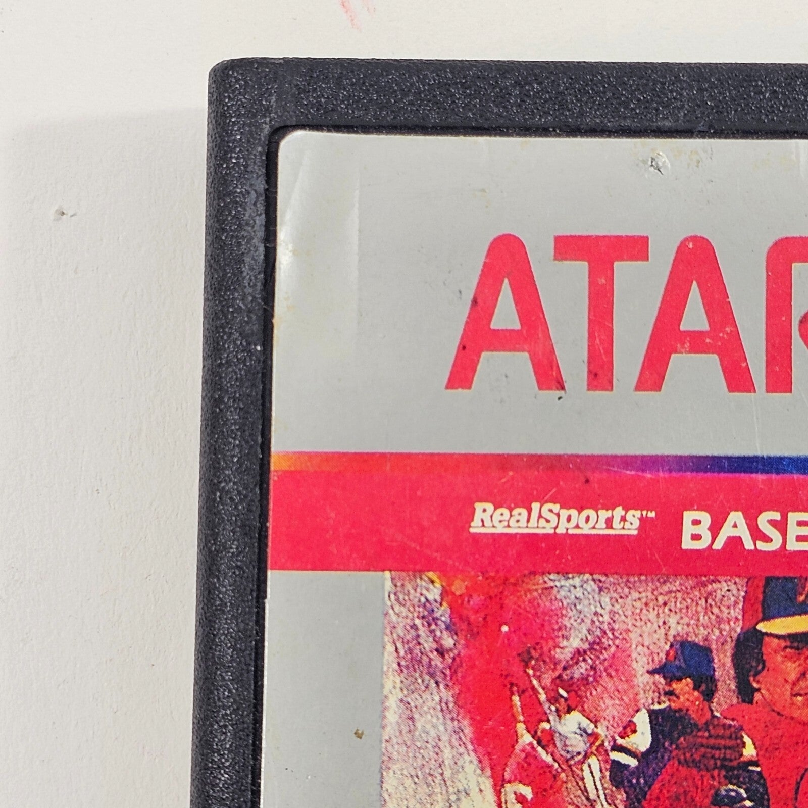 RealSports Baseball (Atari 2600, 1987) Game Cartridge - Tested and Working