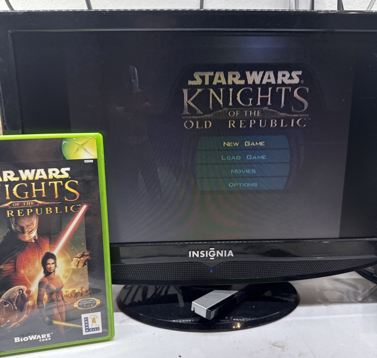 Star Wars Knights of the Old Republic (Xbox, 2003) Game Case Manual Registration