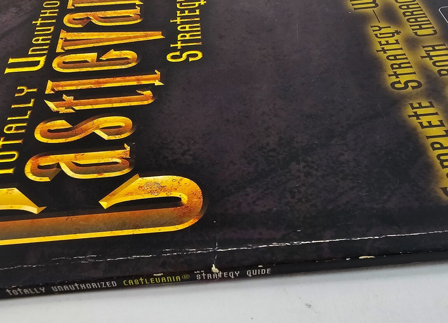 Castlevania Totally Unauthorized Strategy Guide (1999, Trade Paperback)