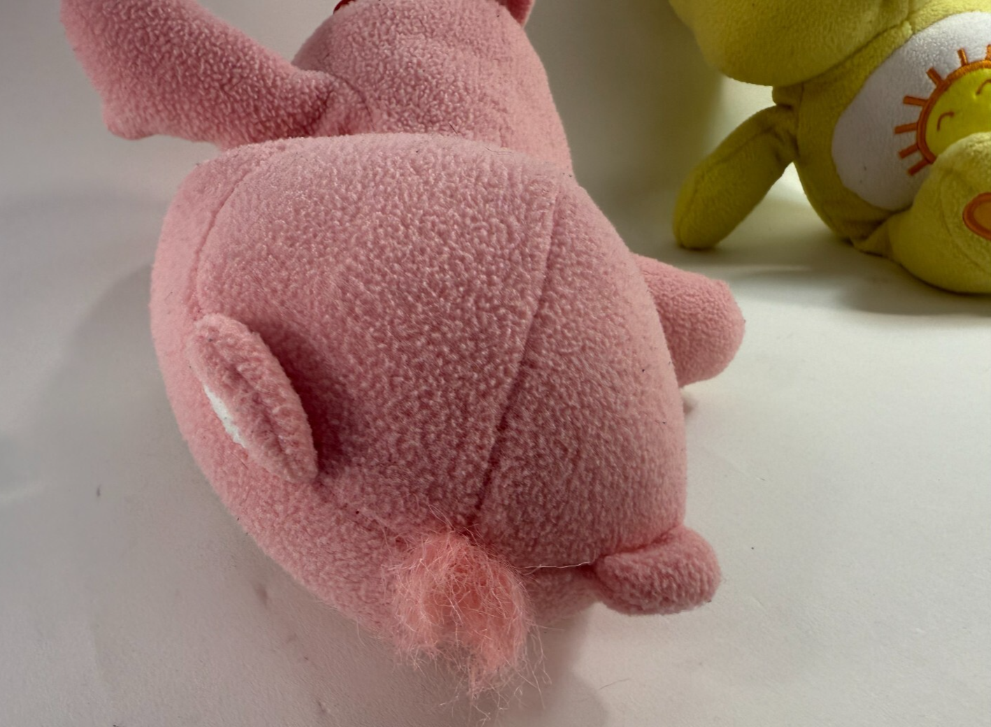 Care Bears 2005 13" Cheer Bear and Funshine Bear Plush Bundle