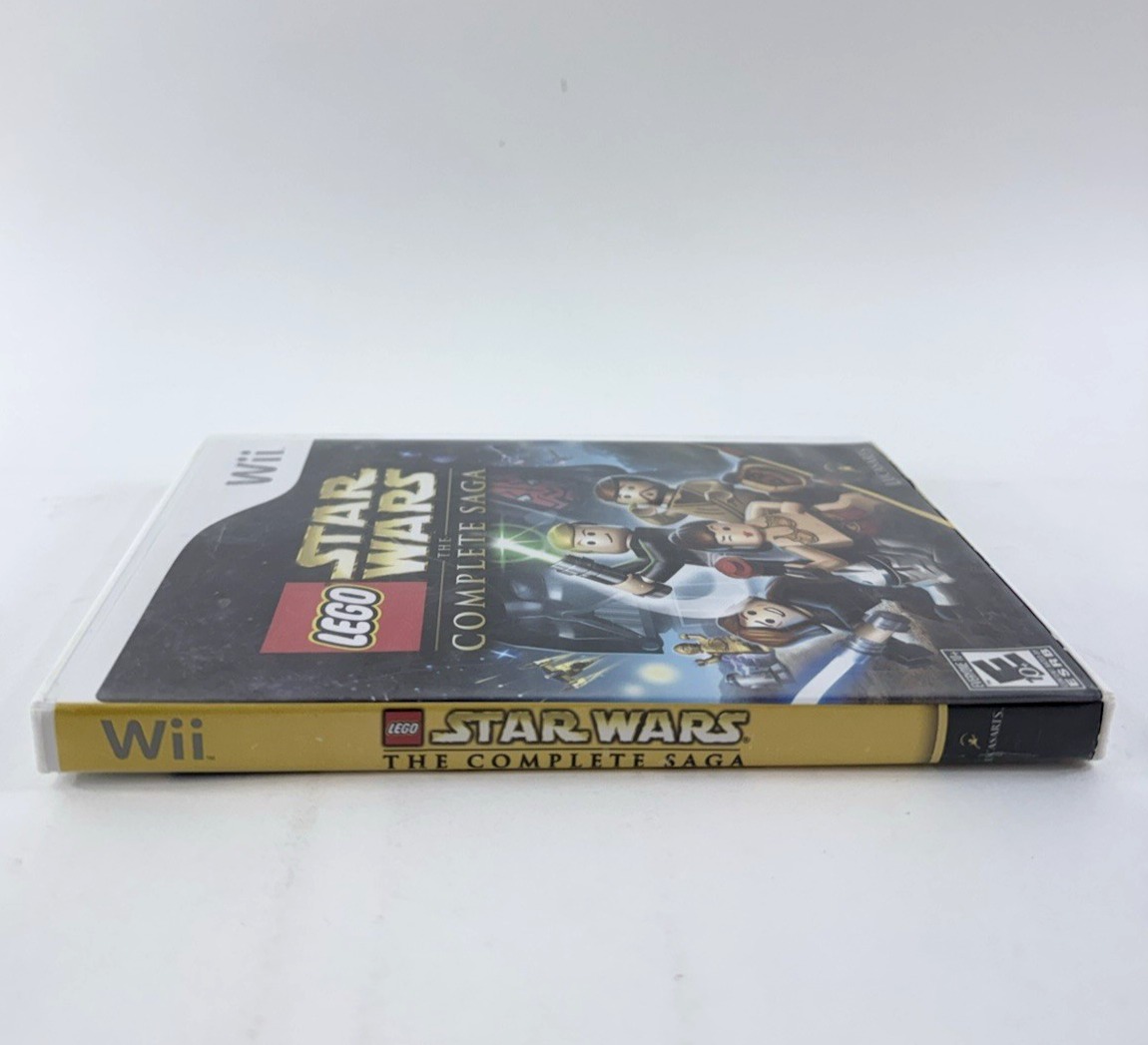 LEGO Star Wars: The Complete Saga (Wii, 2007) Game Case Manual - Tested