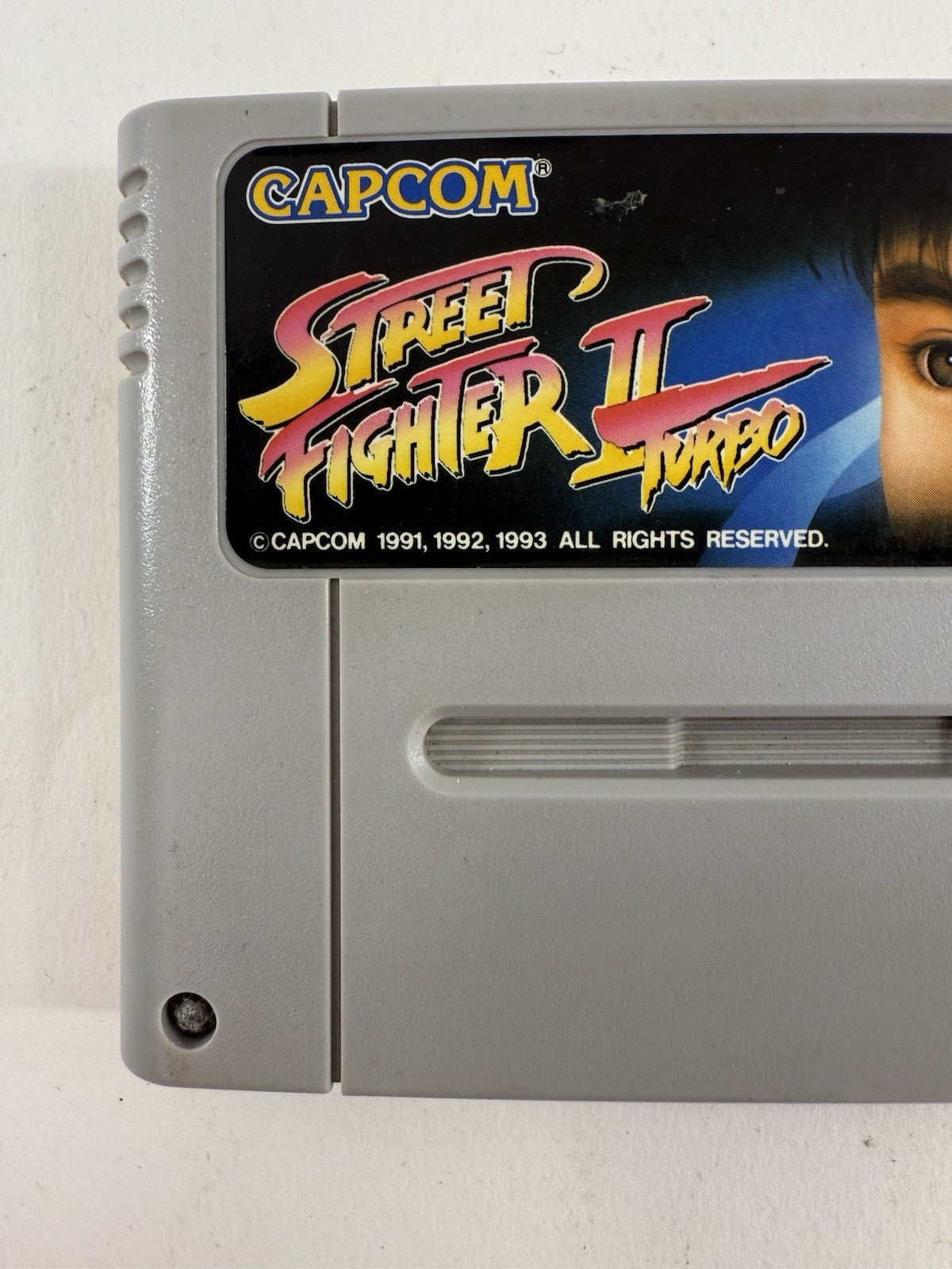 Street Fighter II: Turbo (Super Famicom, 1993) Game Cartridge - Tested