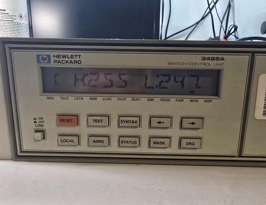 HP Agilent 44474A Digital Input/Output Switch Module - Tested and Working (1176)