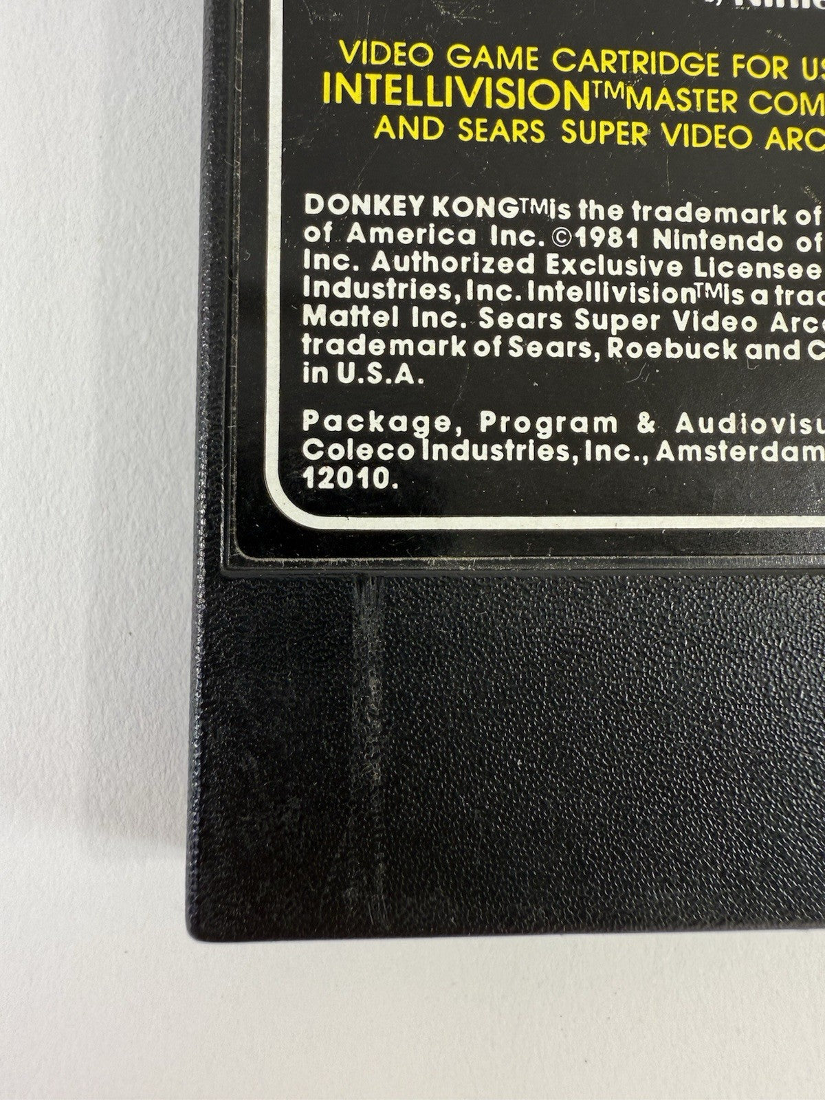 Donkey Kong (Intellivision, 1982) Game Cartridge - Tested