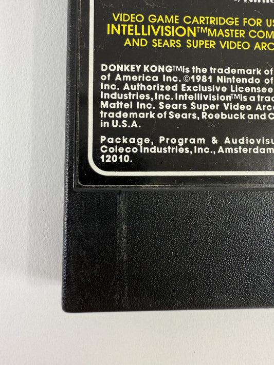 Donkey Kong (Intellivision, 1982) Game Cartridge - Tested