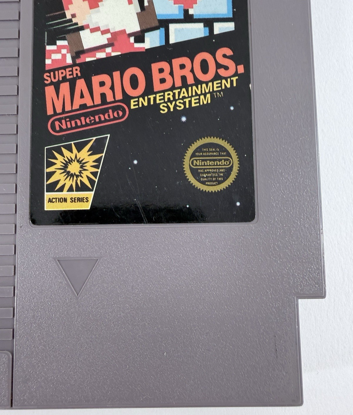 Super Mario Bros. (Nintendo NES, 1985) 5-Screw Game Cartridge - Tested