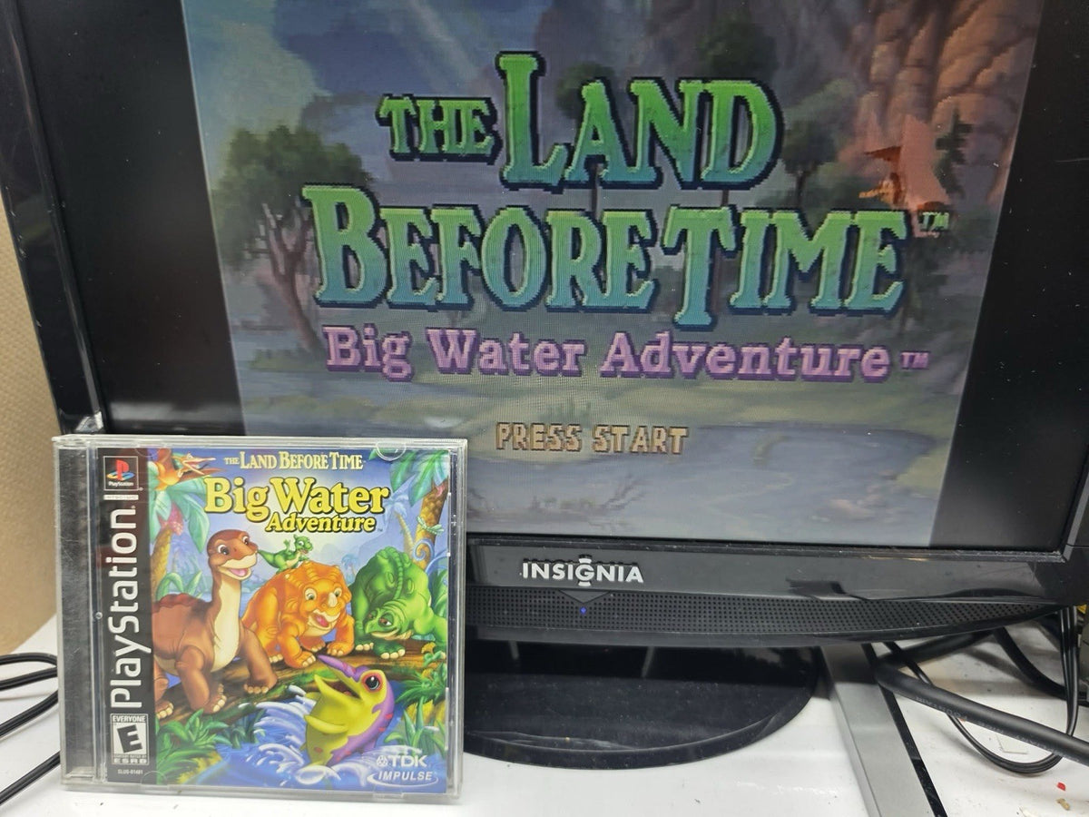 The Land Before Time: Big Water Adventure (PlayStation, 2002) Game Case Manual