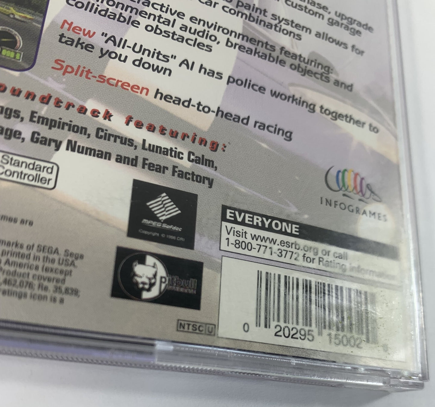 Test Drive 6 (Sega Dreamcast, 1999) Game Case Manual Registration - Tested