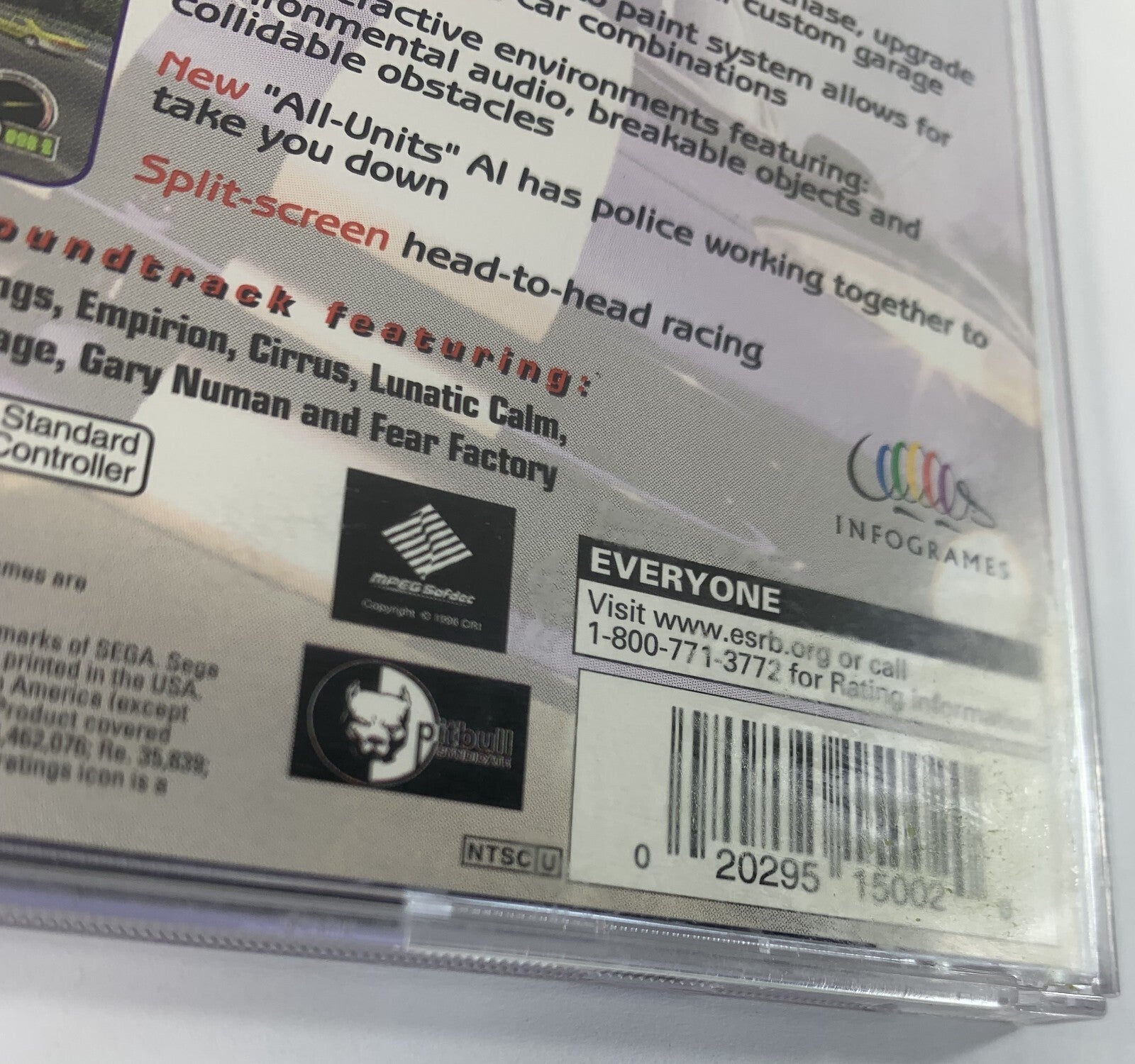 Test Drive 6 (Sega Dreamcast, 1999) Game Case Manual Registration - Tested