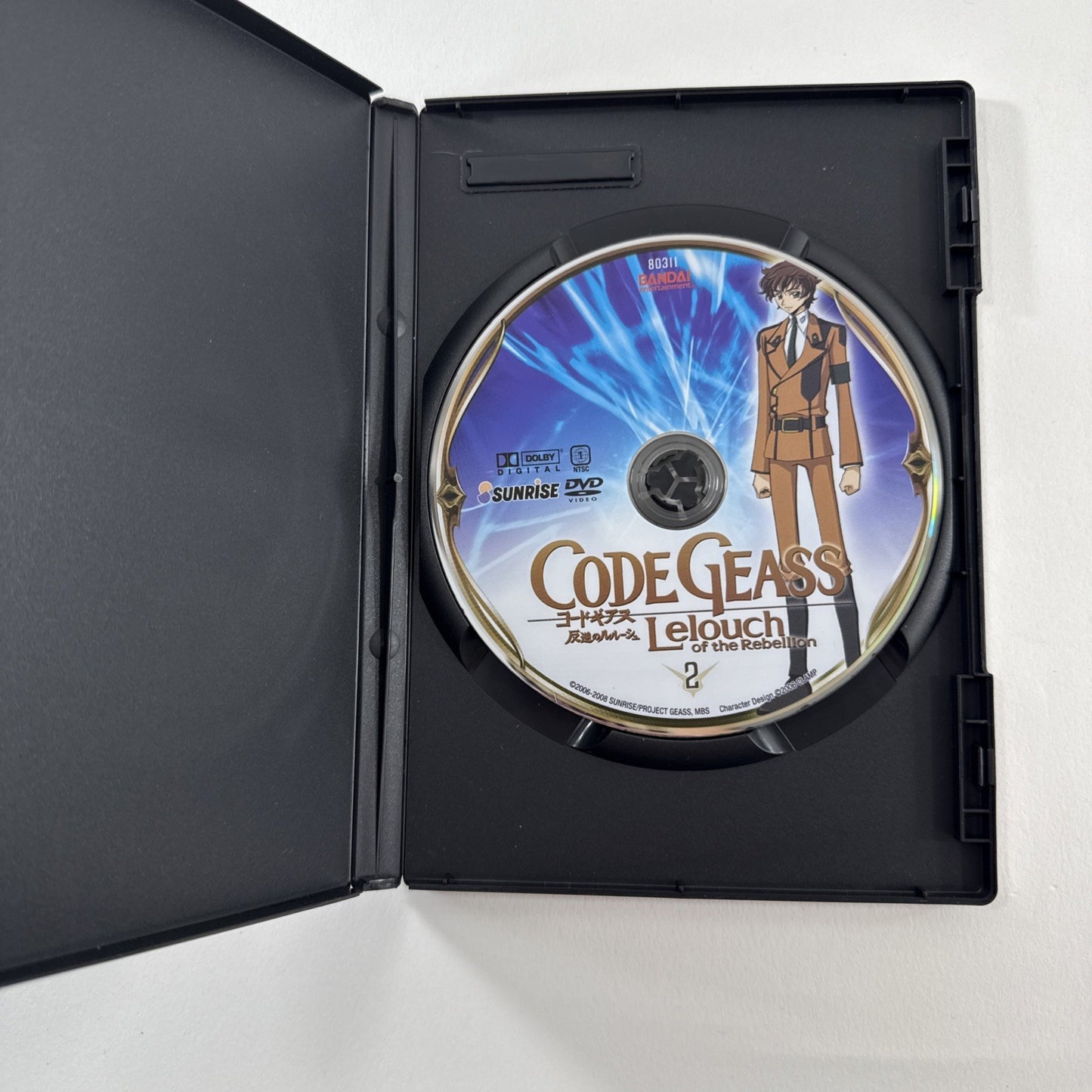 Code Geass: Lelouch of the Rebellion - Part 1 (DVD, 2008, 2-Disc Set) - Tested