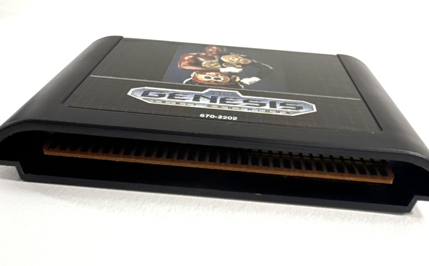 Evander Holyfield's "Real Deal" Boxing (Sega Genesis, 1992) Game, Case, Manual