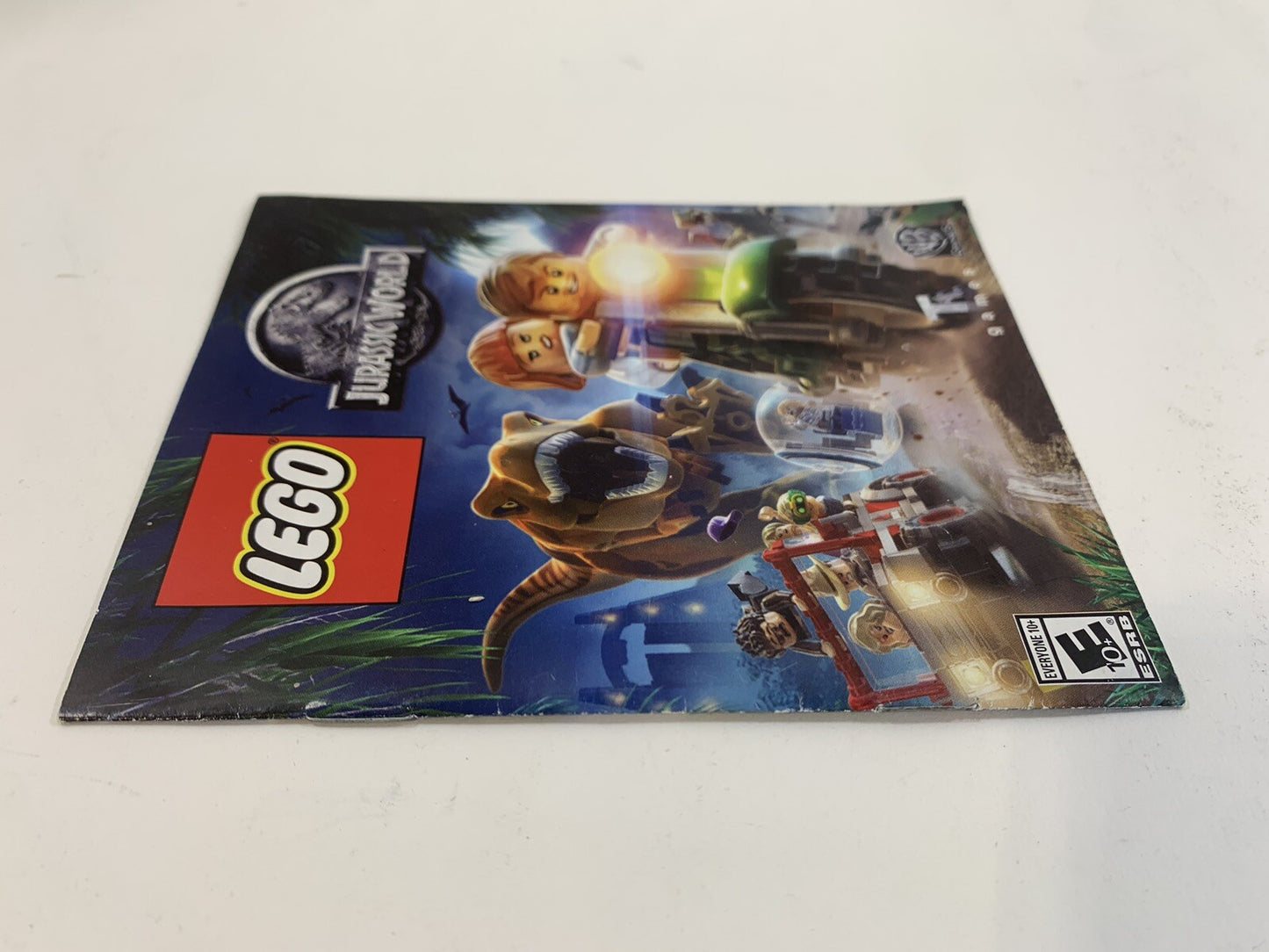 LEGO Jurassic World (Sony PlayStation 3, 2015) Game and Manual - Tested