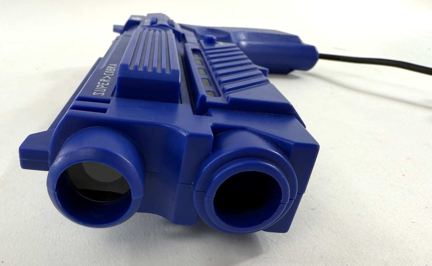 Nyko Super Cobra Blue Light Gun PS-80040-E09 for PS1/PS2 - Tested and Working
