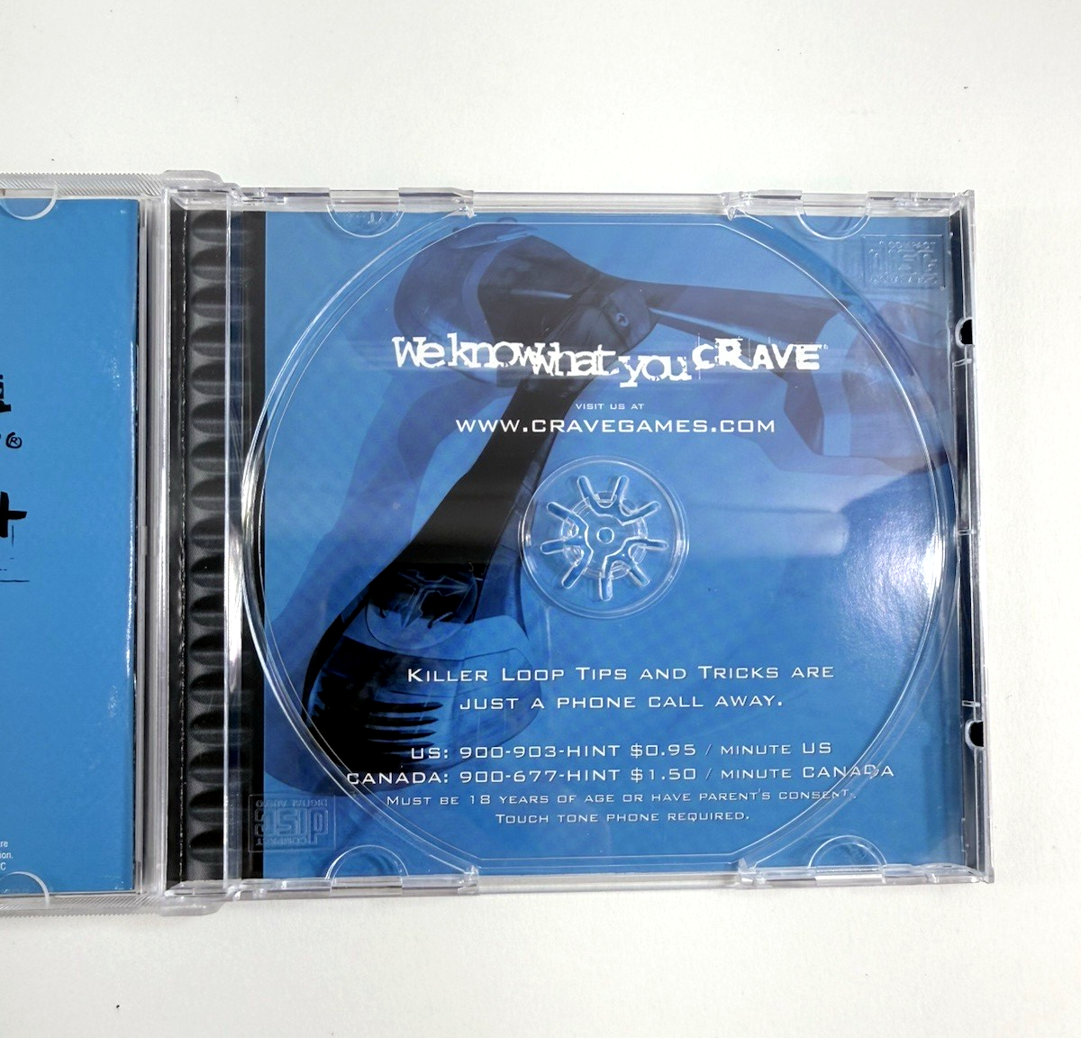 Killer Loop (Sony PlayStation 1, 1999) Game Case Manual Registration - Tested