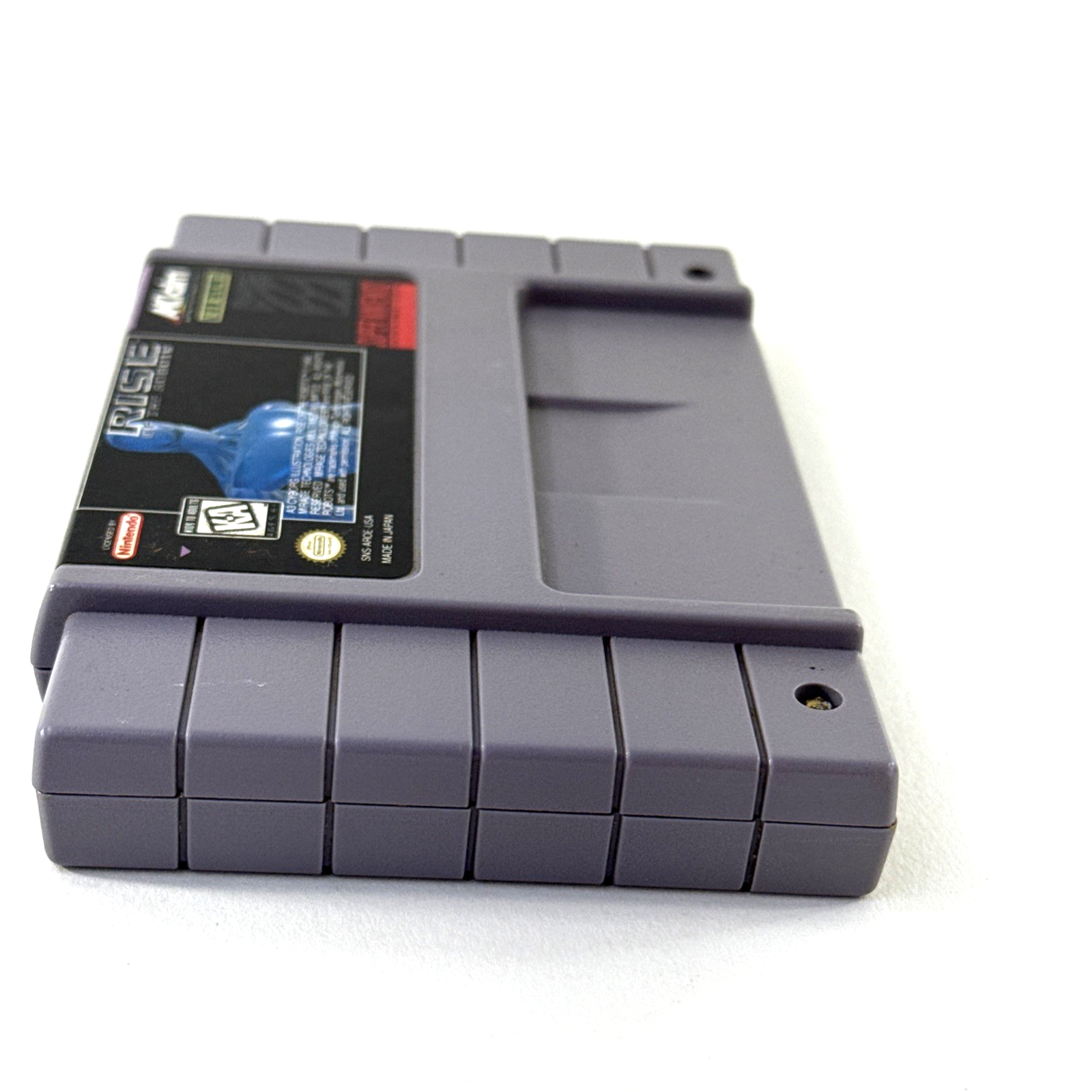 Rise of the Robots (Super Nintendo, 1994) Game Cartridge - Tested and Working