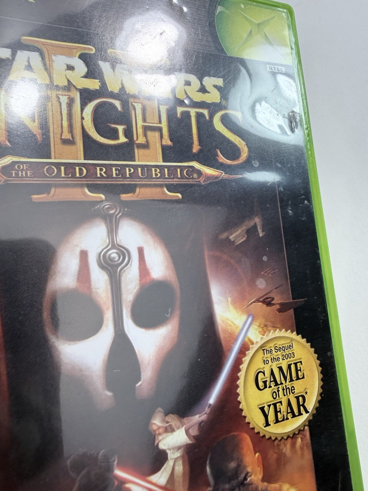 Star Wars: Knights of the Old Republic II (Xbox, 2004) Game Case Manual Reg.