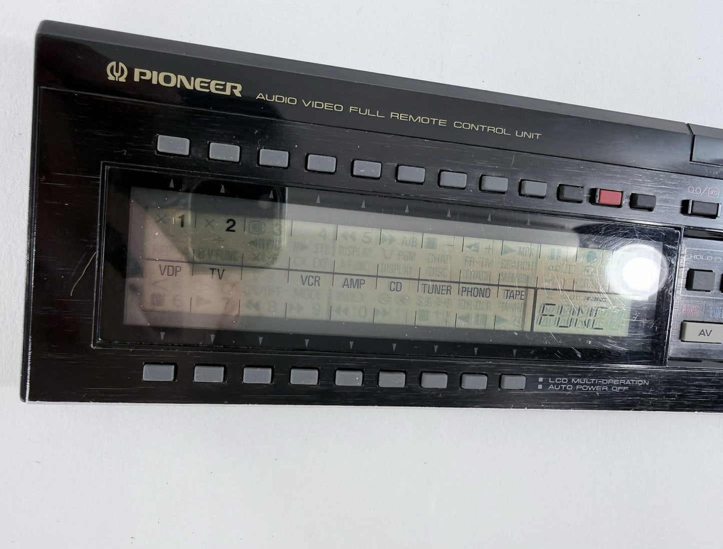 Pioneer CU-AX001 Audio Video Full Remote Control System Unit - Tested & Working