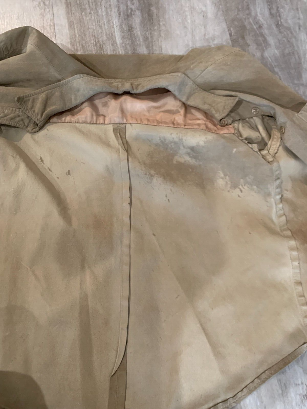 Talbots Genuine Leather Women's Medium Long Sleeved Button Up Shirt