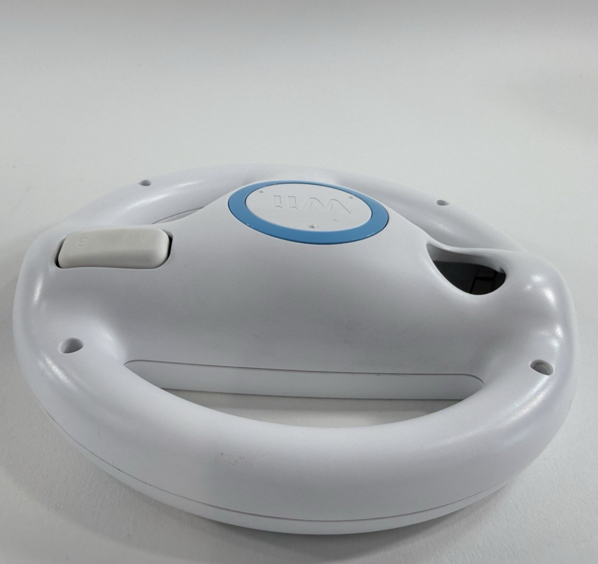 Nintendo Wii White Steering Wheel Attachment RVL-024 (Set of 2)