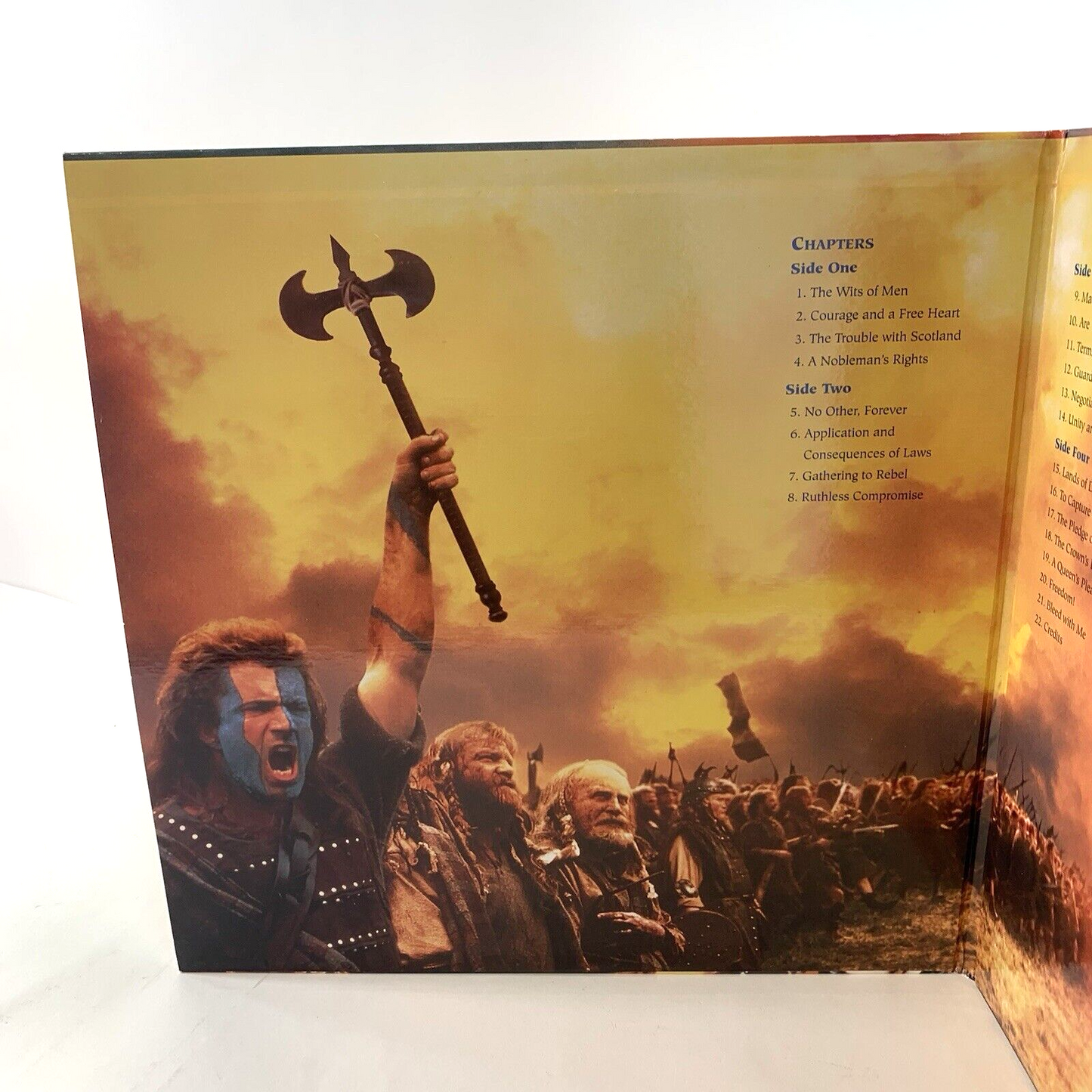 Braveheart (Widescreen Laserdisc CLV, 1995) Tested and Working