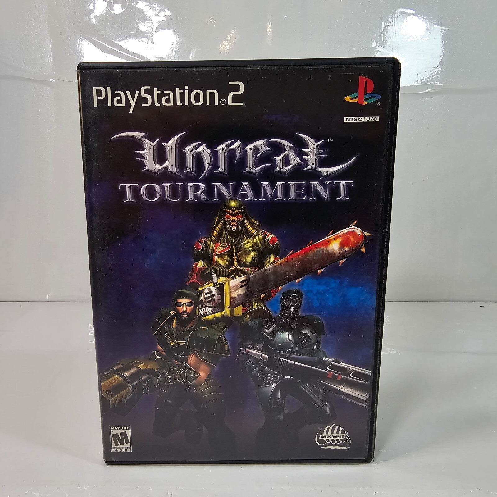 Unreal Tournament (Sony PlayStation 2, 2000) Game Case Manual