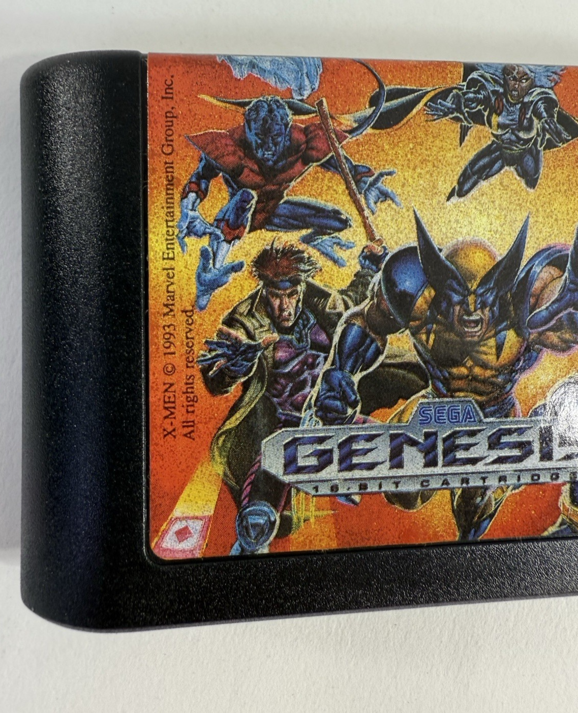 X-Men (Sega Genesis, 1993) Game and Case - Tested And Working
