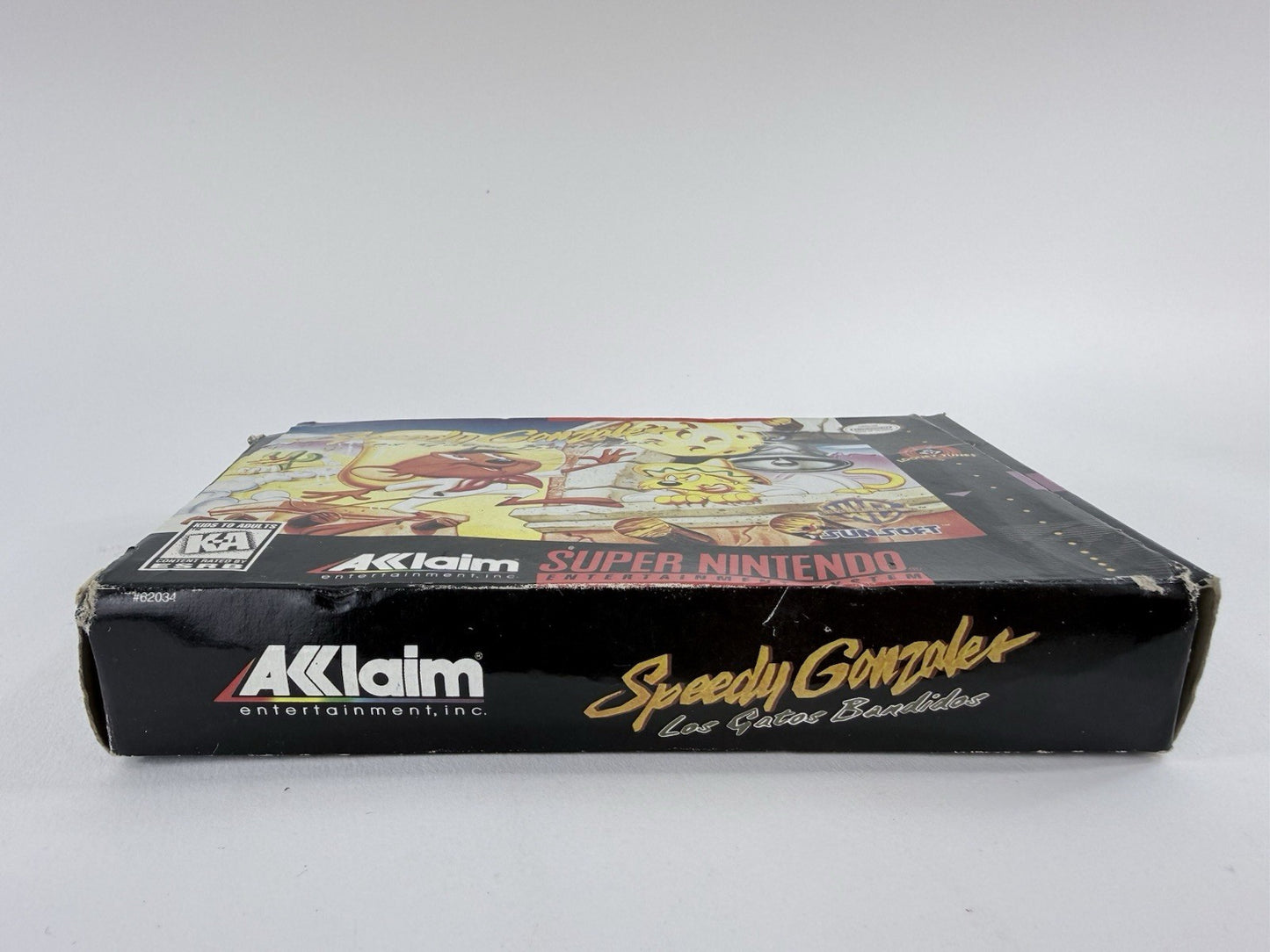 Speedy Gonzales: Los Gatos Bandidos (SNES, 1997) Game Box Manual Insert - Tested