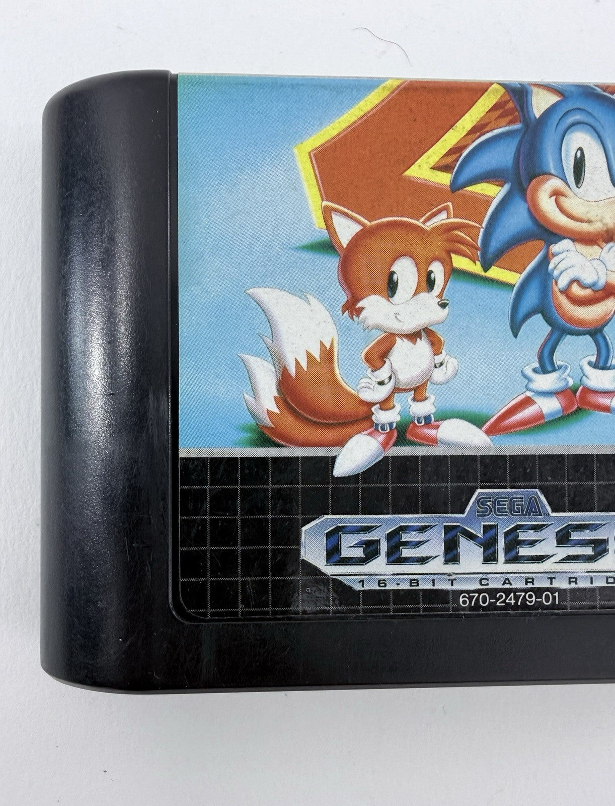 Sonic the Hedgehog 2 Not For Resale (Sega Genesis, 1992) Game Cartridge - Tested