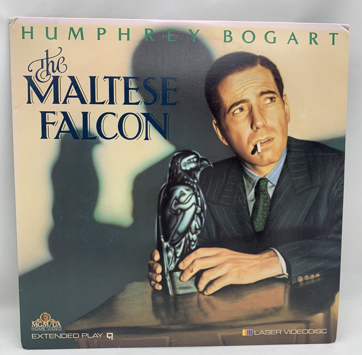 The Maltese Falcon (Laserdisc, 1989)  Black and White 1941 Film - Tested