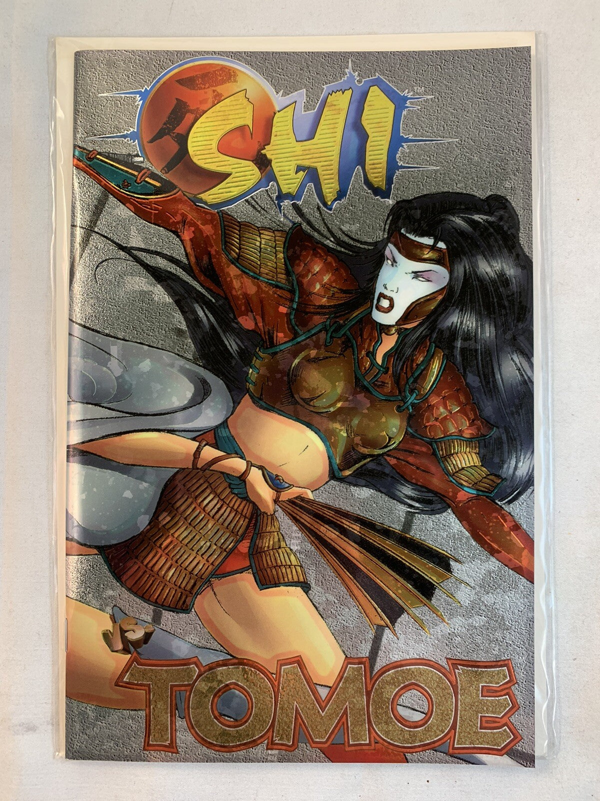 Shi Vs. Tomoe #1  Crusade Comics 1996 VF Chromium Cover