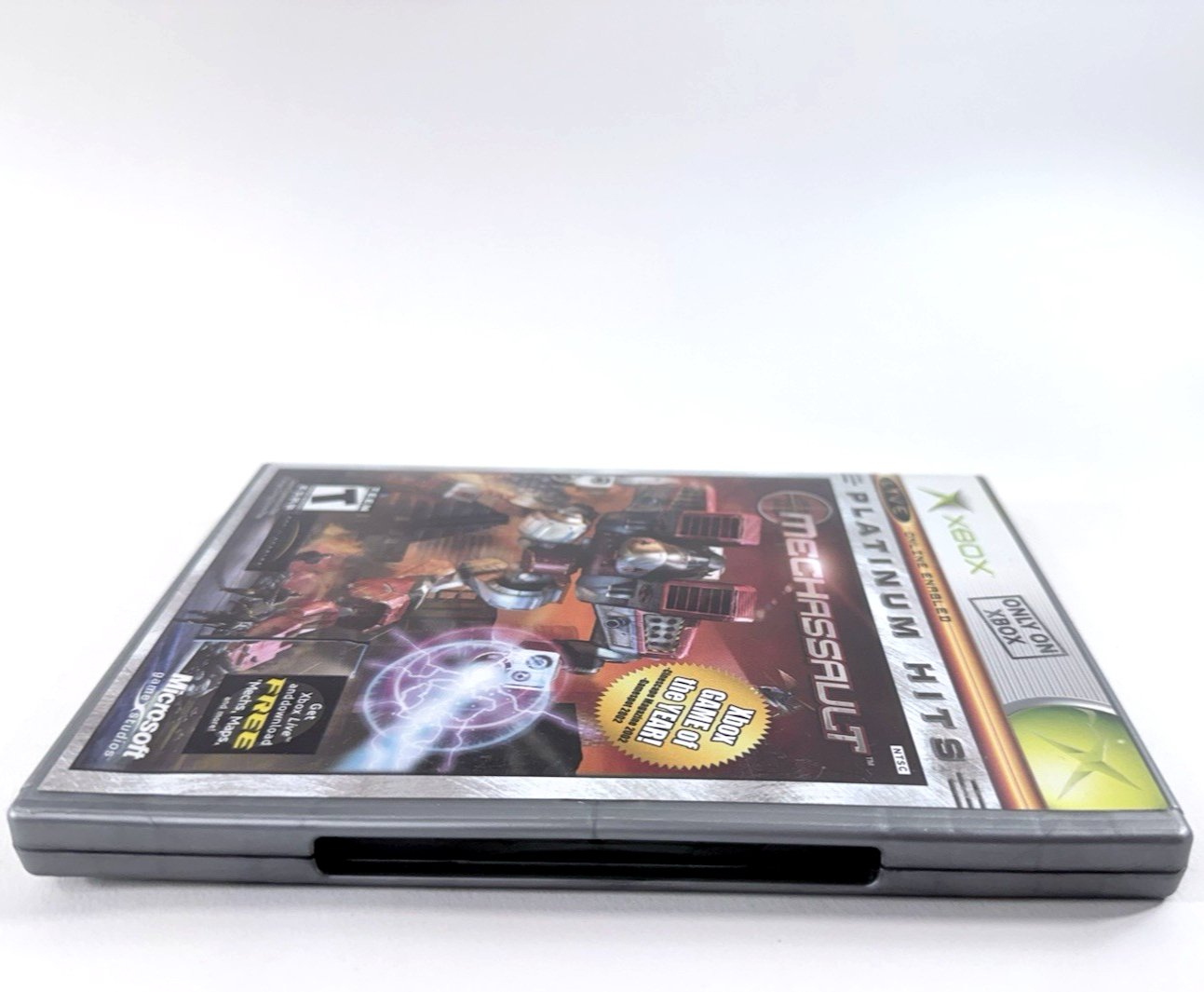 MechAssault (Microsoft Xbox, 2002) Game Case Manual Insert - Tested - Read