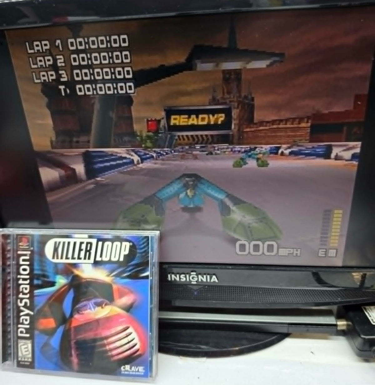 Killer Loop (Sony PlayStation 1, 1999) Game Case Manual Registration - Tested