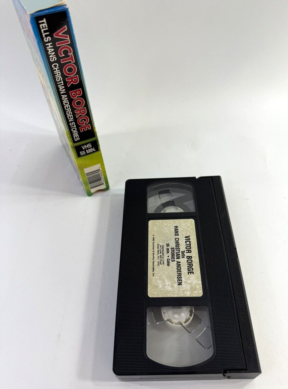 Victor Borge Tells Hans Christian Andersen Stories (VHS, 1992) Tested & Working