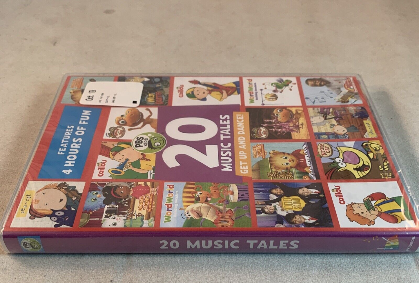 PBS Kids: 20 Music Tales - Get Up And Dance! (DVD, 2016) New, Factory Sealed