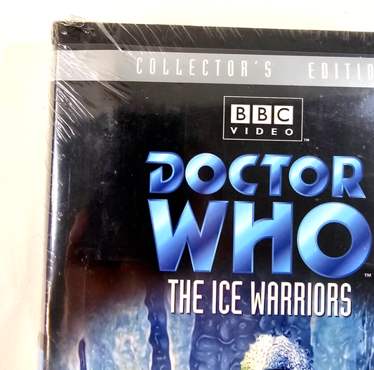 Doctor Who: The Ice Warriors Collector's Edition (VHS, 2000) New, Factory Sealed