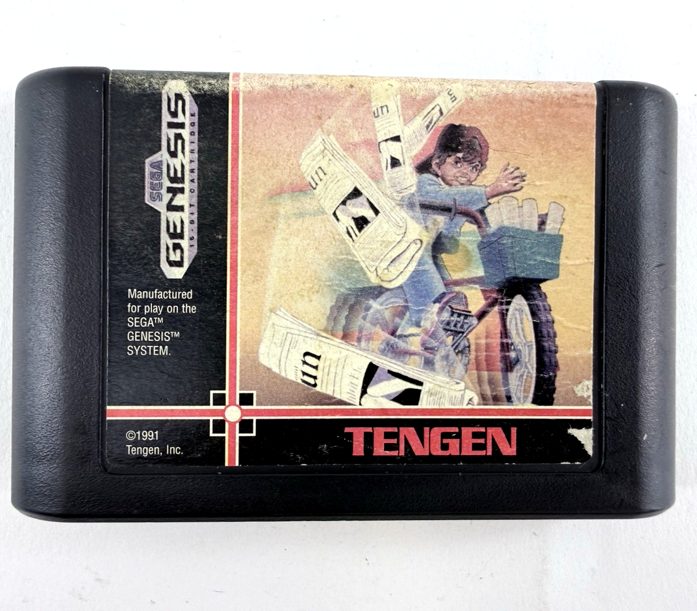 Paperboy (Sega Genesis, 1991) Game Cartridge - Tested and Working