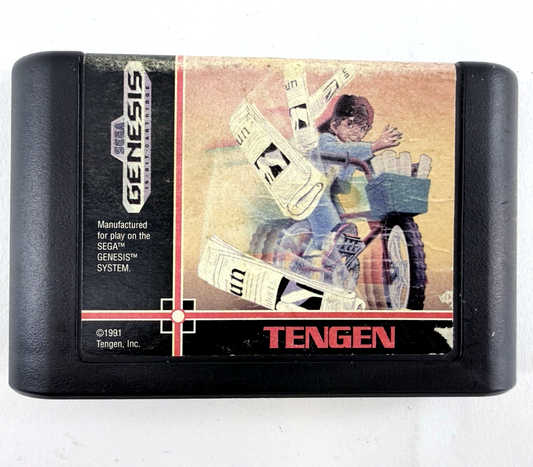 Paperboy (Sega Genesis, 1991) Game Cartridge - Tested and Working
