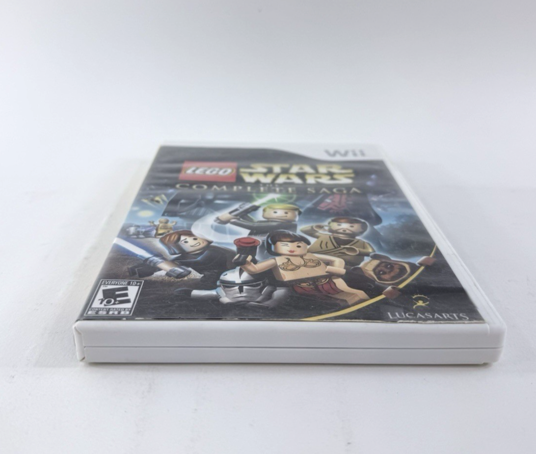 LEGO Star Wars: The Complete Saga (Wii, 2007) Game Case Manual - Tested