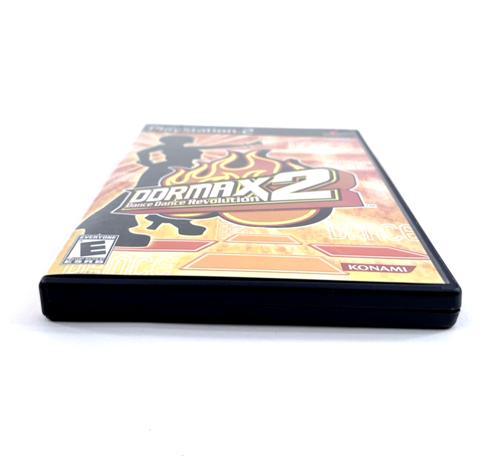 DDRMAX2: Dance Dance Revolution (PlayStation 2, 2003) Game, Case, Manual -Tested