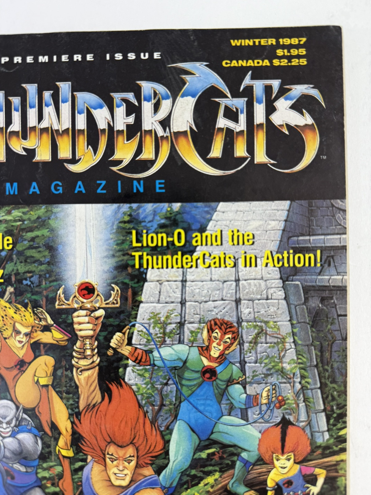 Thundercats Magazine #1  Winter 1987 - With Poster - Lorimar-Telepicture Inc.
