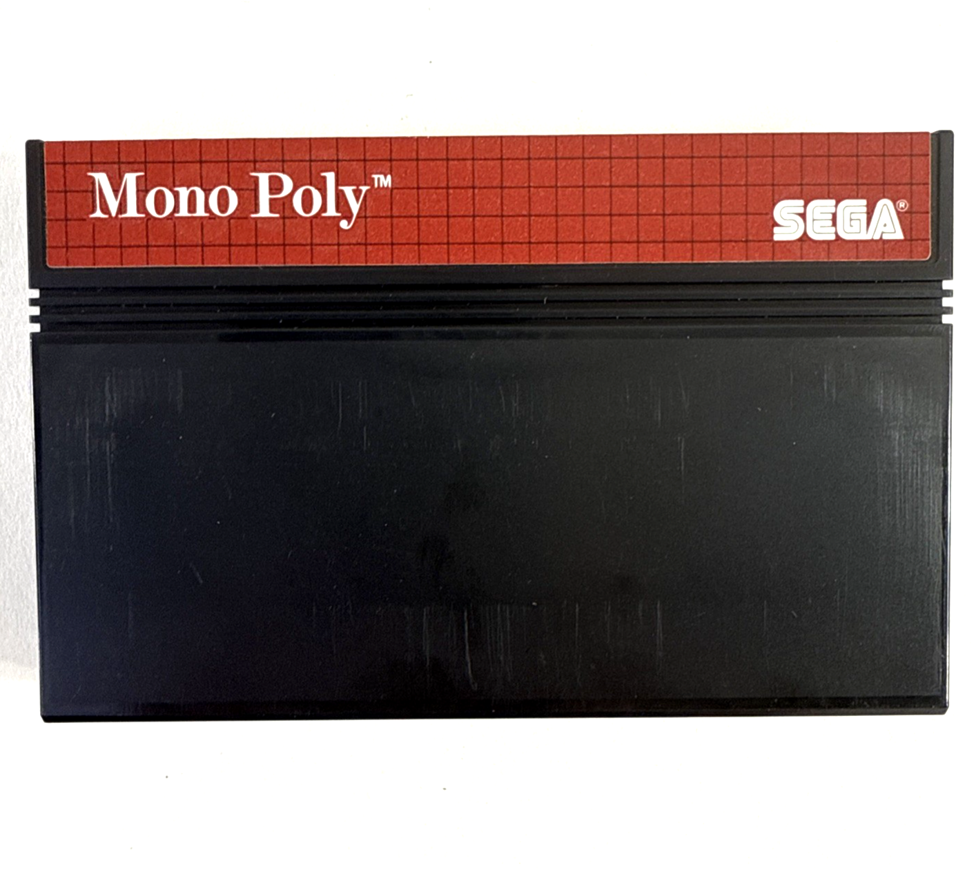 Monopoly (Sega Master System, 1988) Game Case Manual Poster - Tested