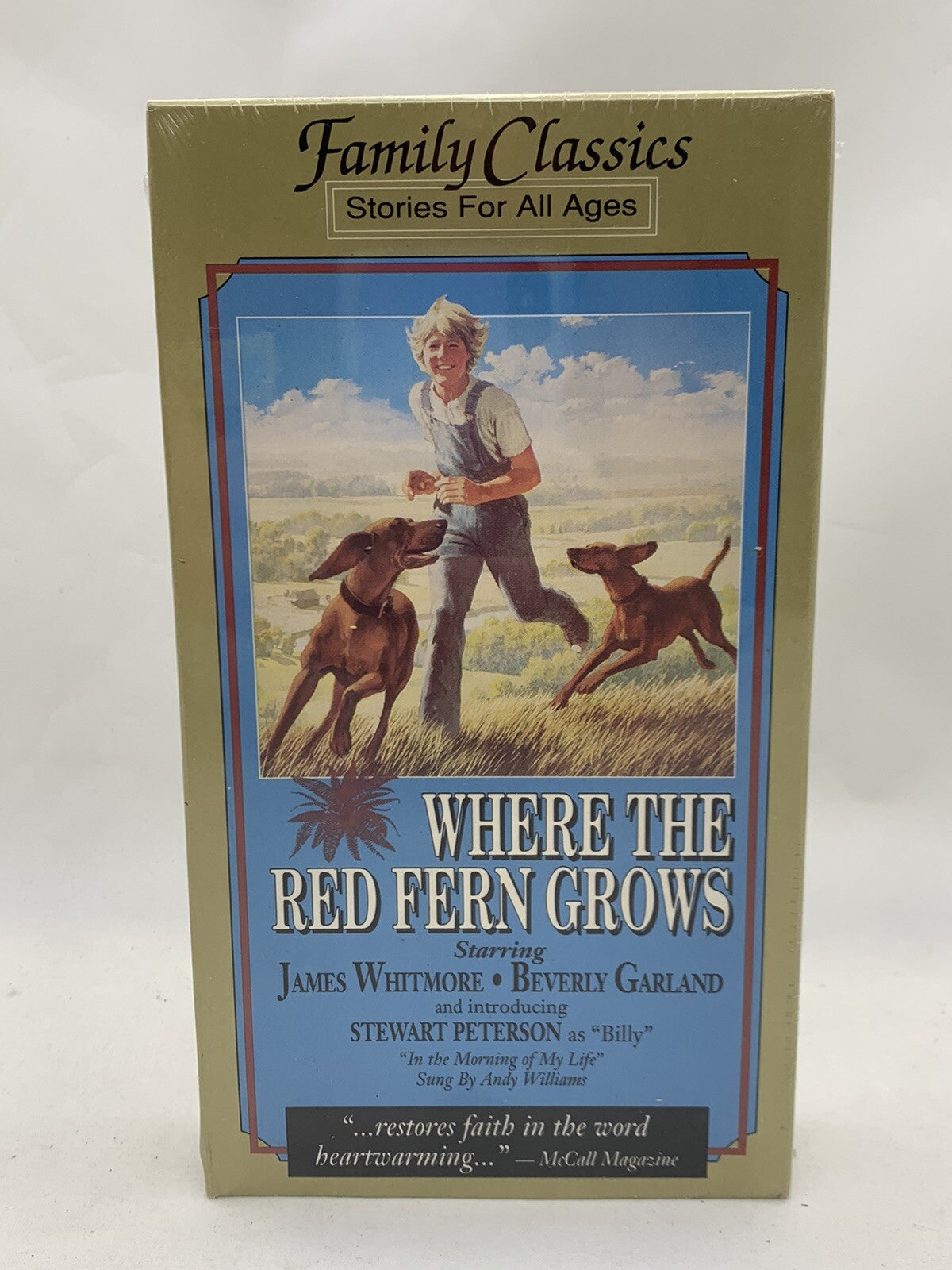 Where the Red Fern Grows (VHS, 1997) New, Factory Sealed