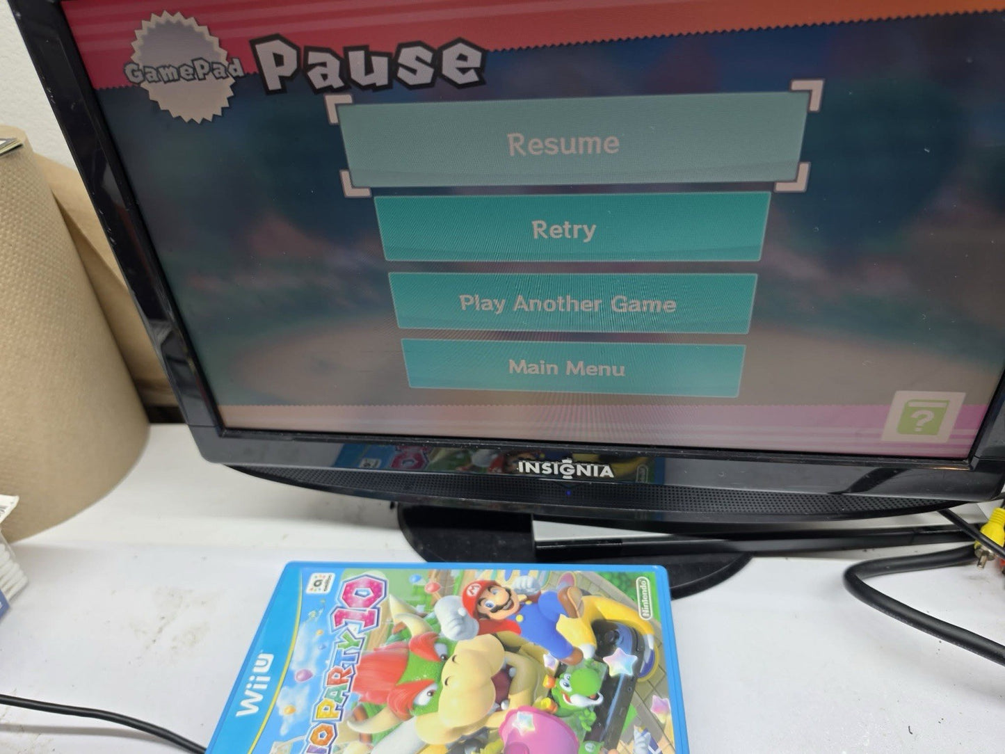 Mario Party 10 (Nintendo Wii U, 2015) Game Case Manual - Tested and Working