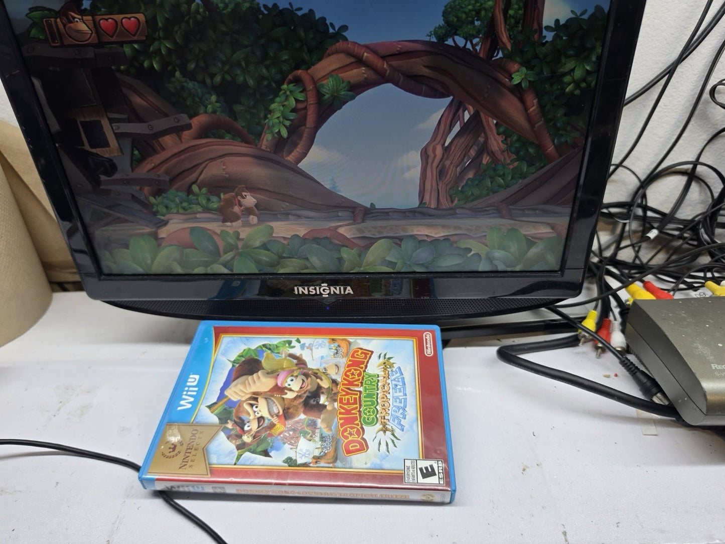 Donkey Kong Country: Tropical Freeze (Wii U, 2016) Game Case Manual - Tested