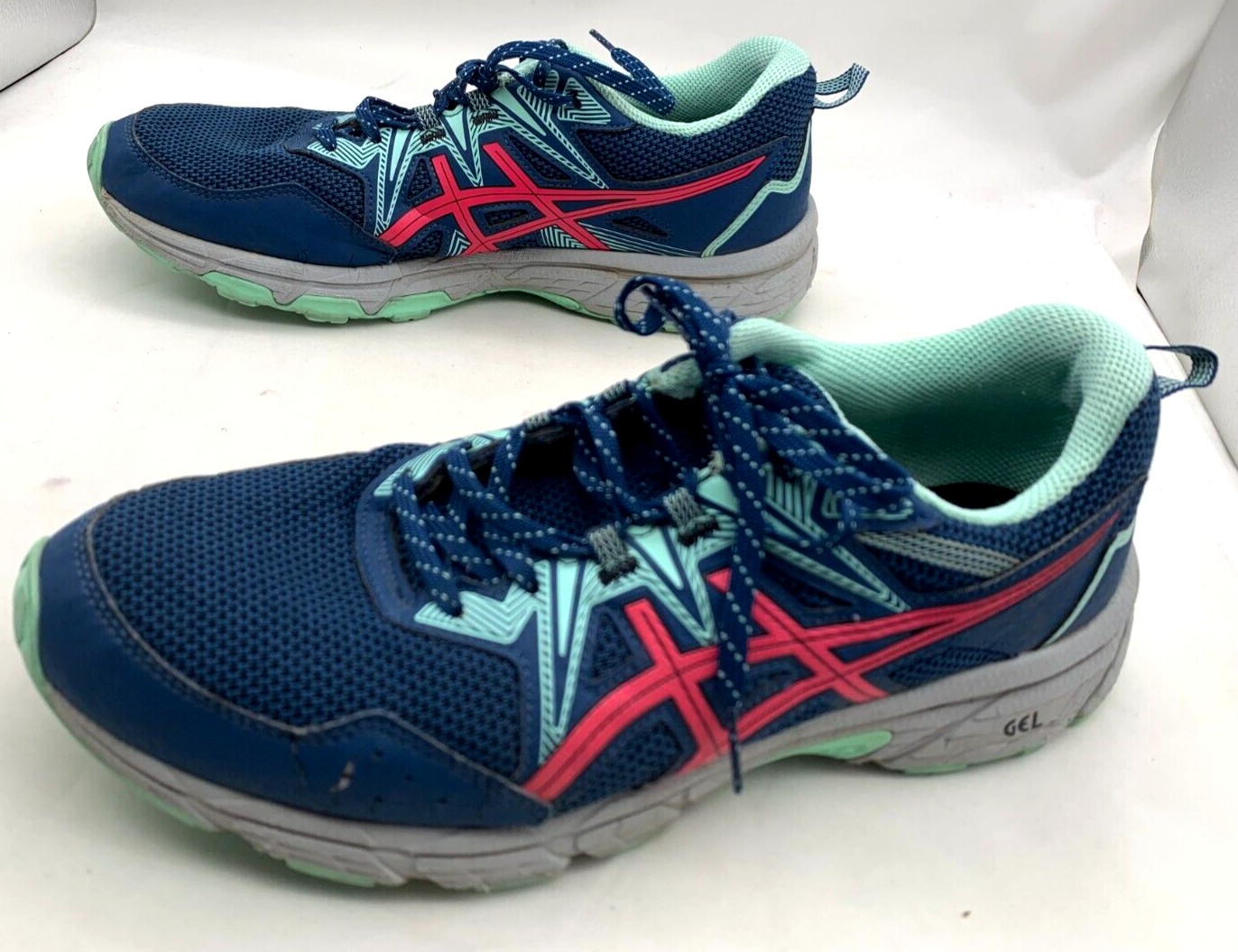 ASICS GEL-Contend 6 Blue/Pink US Size 11 Womens' Running Shoes