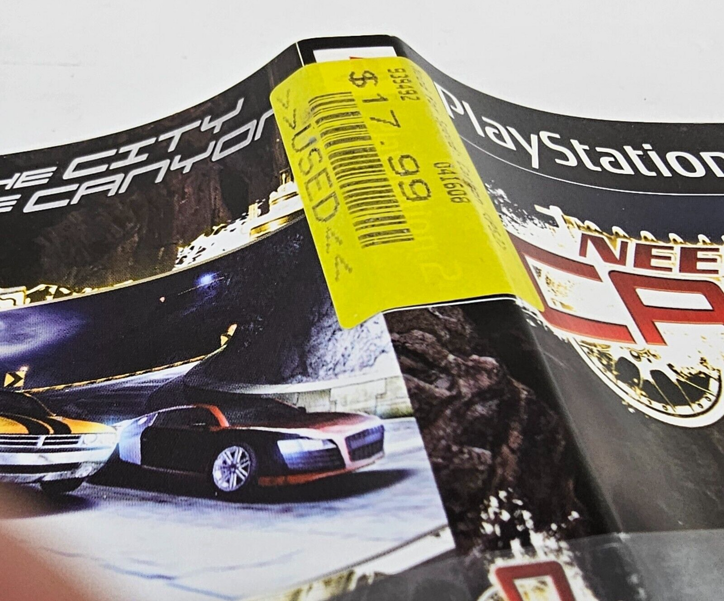 Need for Speed: Carbon (Sony PlayStation 2, 2006) Game Case Manual - Tested