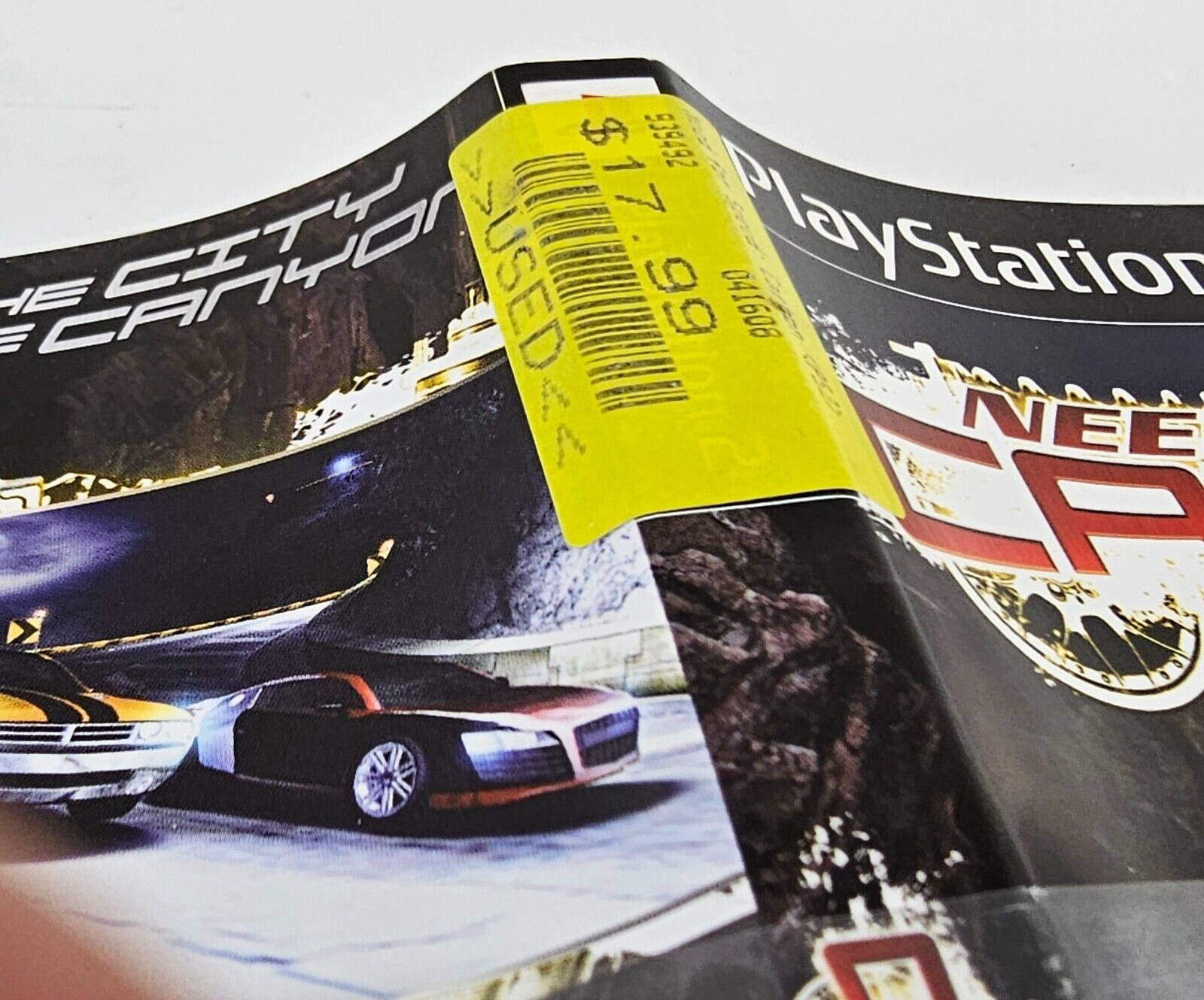 Need for Speed: Carbon (Sony PlayStation 2, 2006) Game Case Manual - Tested